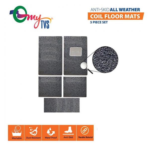 Mytvs CFM-1 Anti Skid Coil Floor Mats - Beige +...