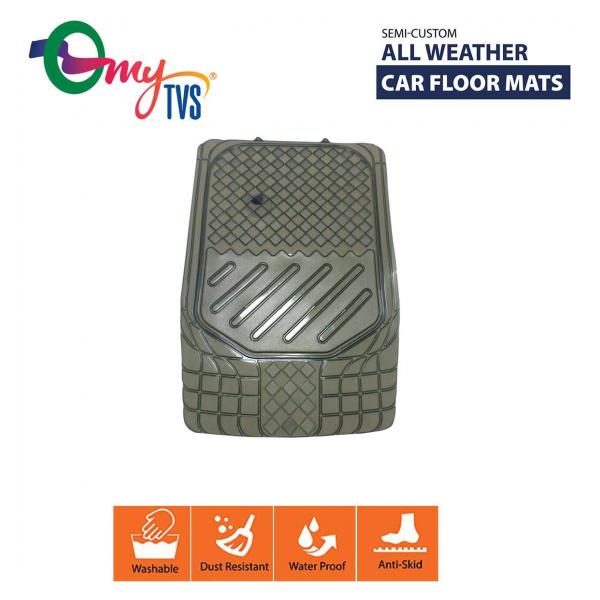 Mytvs PFM-1-SM Universal PVC Car  Floor Mat Smoke