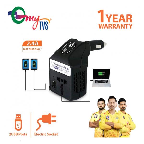 Mytvs TLC-28B Laptop & Phone  Charger Black
