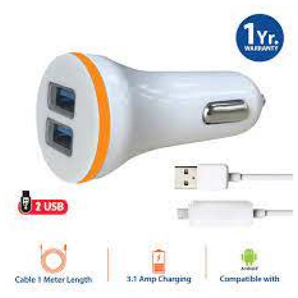 Mytvs TMC-62 Android 3.1A Dual USB  Charger and...