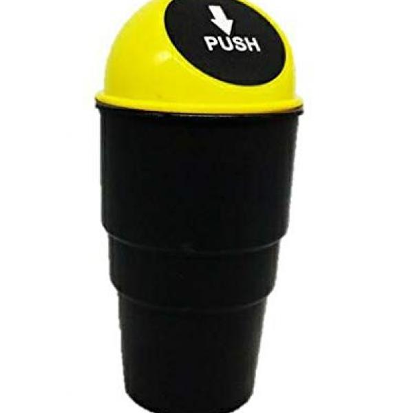 Autogadgets Car Dustbin - Yellow 
