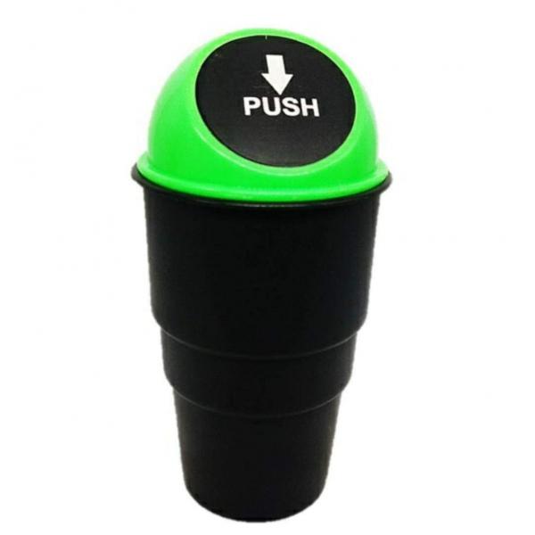 Autogadgets Car Dustbin - Green 