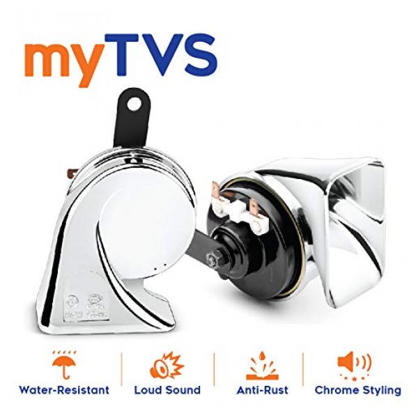Mytvs HO-2 Chrome Trumpet Twin  Tone Horn